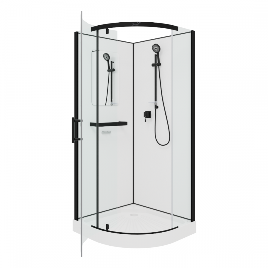 Душевая кабина Cerutti SPA Korra 90B 90x90 без крыши