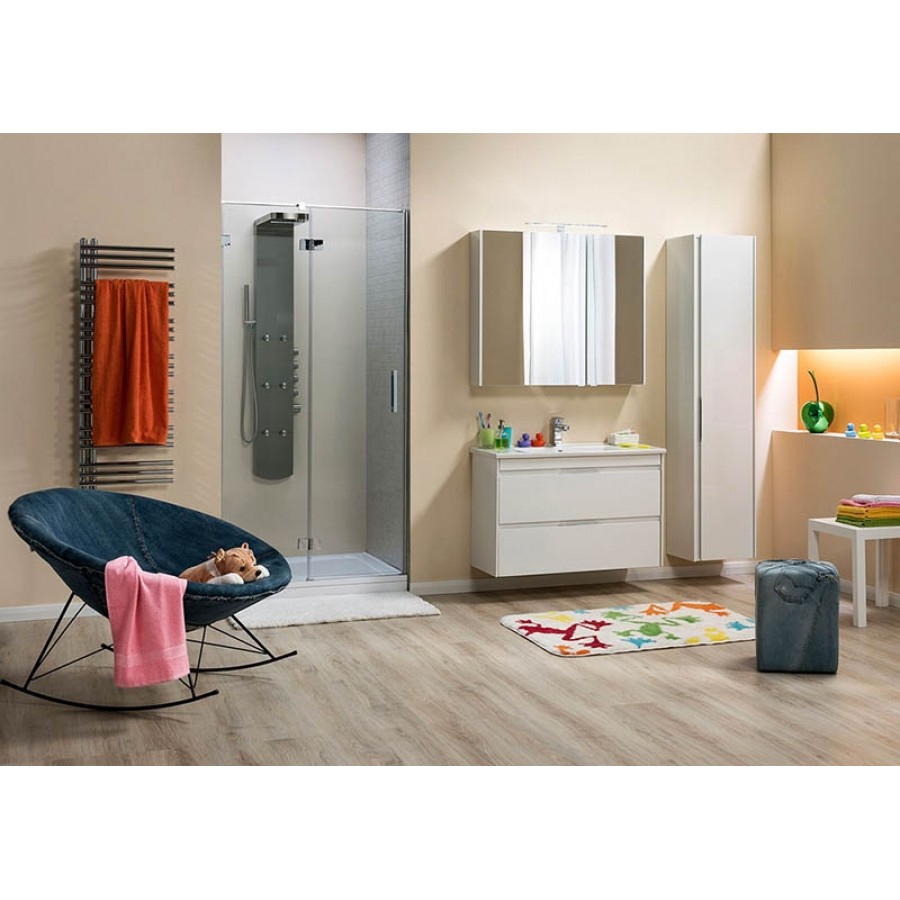 Зеркальный шкаф Aquanet Тулон 100 белый 183393