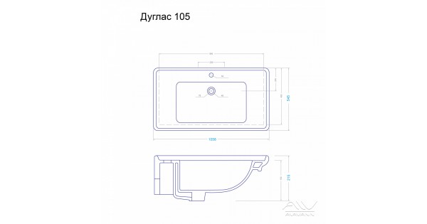 Тумба берта 105 аляванн