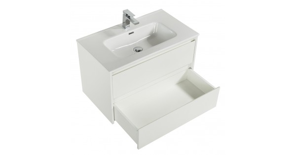 Тумба с раковиной belbagno marino 100 bianco opaco