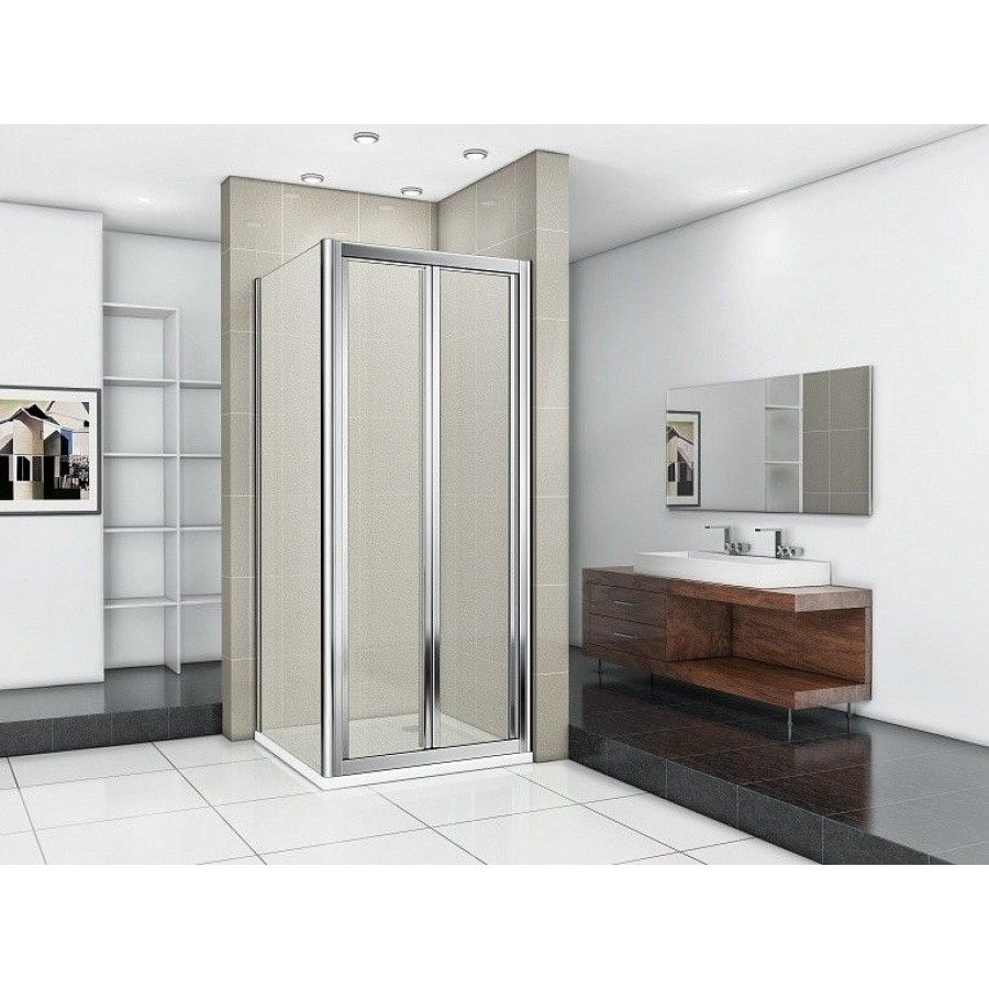 Душевой уголок Good Door Infinity SD+SP-G-CH 100x90