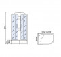 Душевая кабина River Nara 120/80/44 МТ L 120x80