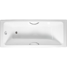 Чугунная ванна Tempra Stil 150x70 круглые ручки