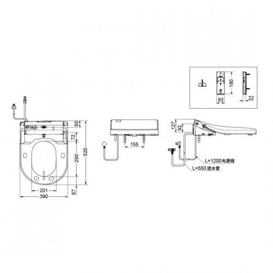 Унитаз-биде напольный TOTO MH Washlet 4732 (CW161), 386718 цена, купить в  Санкт-Петербурге