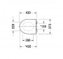 Крышка-сиденье Duravit Durastyle Basic 0020710000
