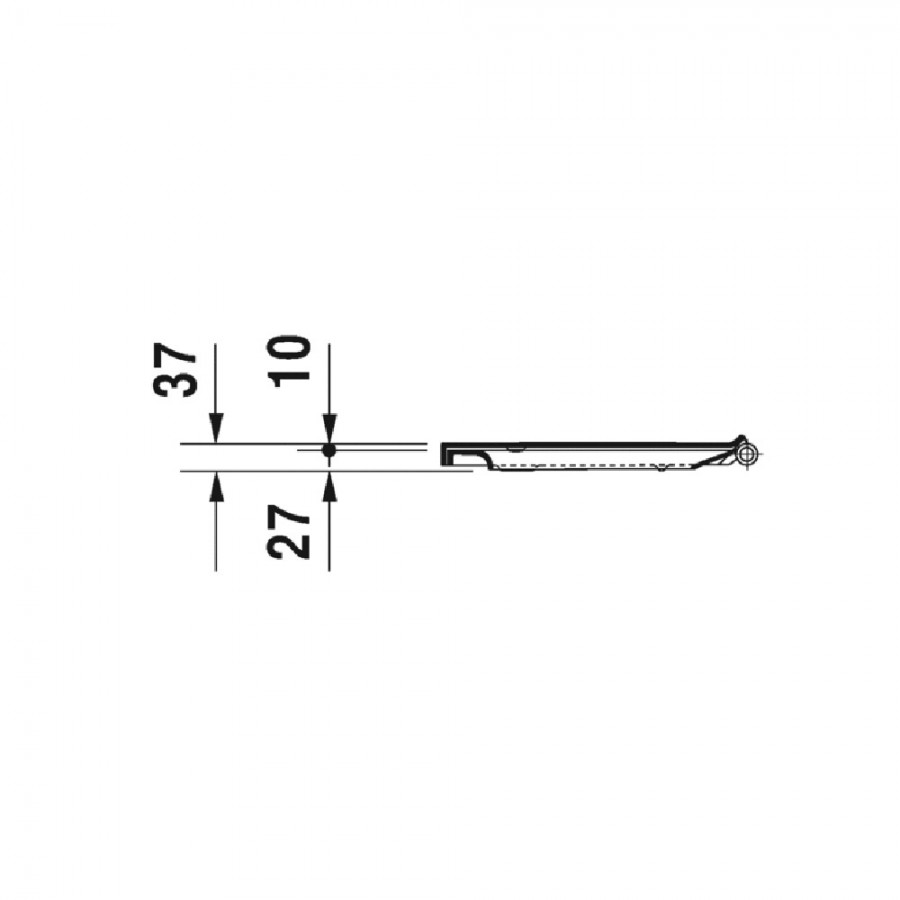 Крышка-сиденье Duravit Durastyle Basic 0020710000