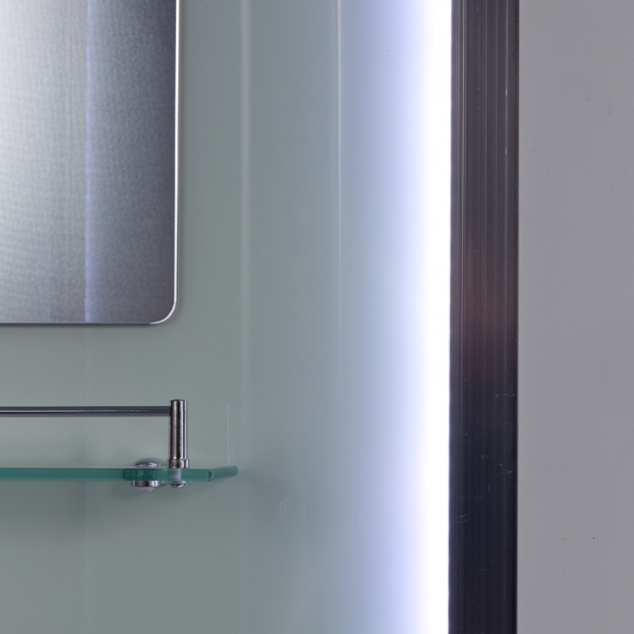 Душевая кабина AvaCan D511SLED 110х110 с крышей и LED подсветкой