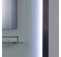 Душевая кабина AvaCan D511SLED 110х110 с крышей и LED подсветкой
