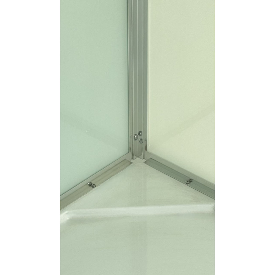 Душевая кабина AvaCan D511SLED 110х110 с крышей и LED подсветкой