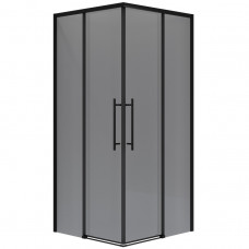 Душевой уголок Niagara Nova NG-2828-34BLACK 80x80 стекло тонированное