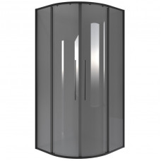 Душевое ограждение Niagara Nova NG-2825-34BLACK 80х80 стекло тонированное