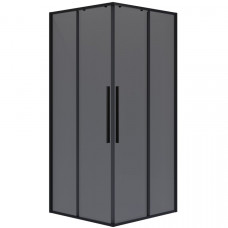 Душевое ограждение Niagara Nova NG-2822-34BLACK 80х80 стекло тонированное