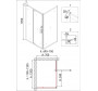 Душевой уголок Niagara Nova NG-43-12AG-NG-A70G 120x70