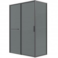 Душевой уголок Grossman Style 120.K33.05.1290.21.10 120х90 черный