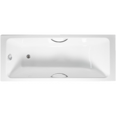 Чугунная ванна Tempra Marbelia 150x70 круглые ручки