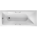 Чугунная ванна Tempra Catania 170x75 квадратные ручки