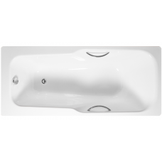 Чугунная ванна Tempra Wave 150x70 круглые ручки