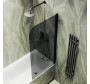 Шторка на ванну MaybahGlass MGV-618-6 70 см, поворотная
