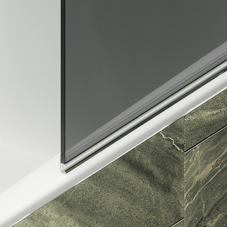 Шторка на ванну MaybahGlass MGV-618-6 70 см, поворотная