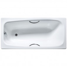 Чугунная ванна Универсал Классик 150x70 с круглыми ручками