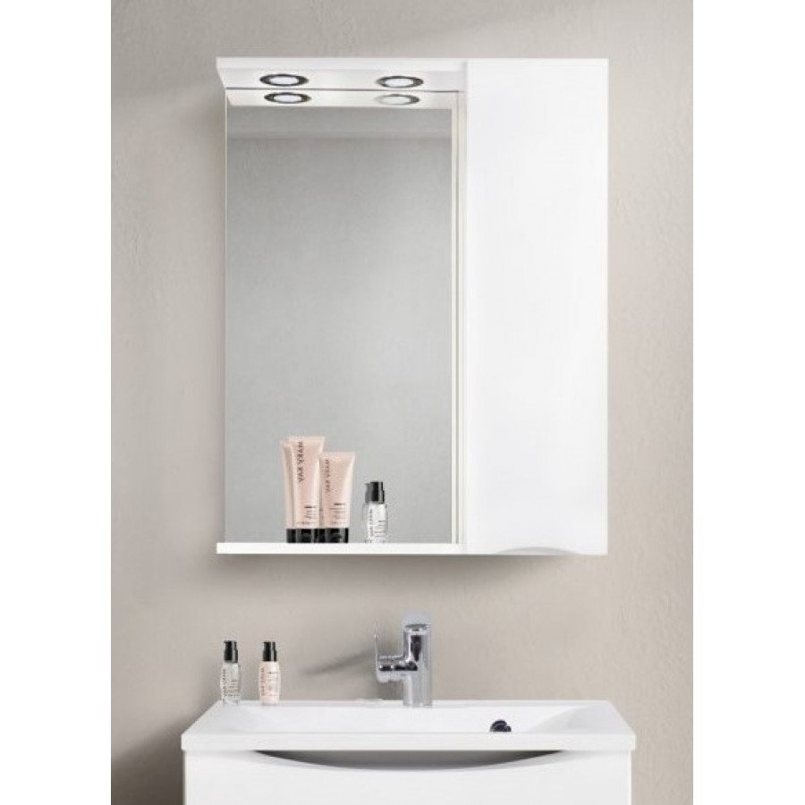 Зеркальный шкаф belbagno spc 2a dl bl 800