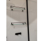 Душевая кабина Frank F412/2L Black 120x80 Б/К