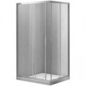 Душевой уголок BelBagno Sela SELA-AH-2-100/80-C-Cr 100х80 стекло прозрачное