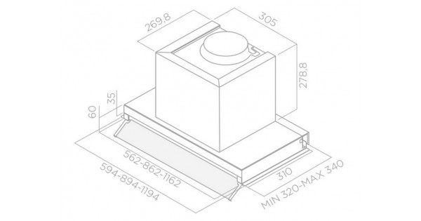 Elica boxin ix a 60 схема встраивания