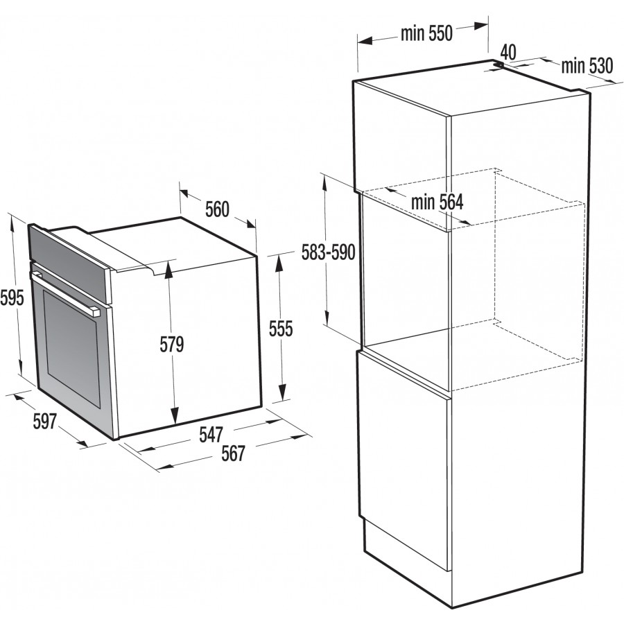 Духовой шкаф gorenje bo 637 st