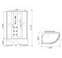 Душевая кабина Erlit ER4512TPL-C3 120х80