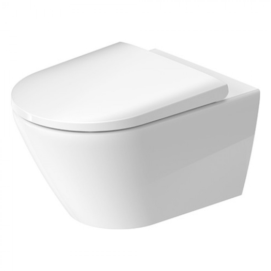 Унитаз подвесной Duravit D-Neo (2577092000) с покрытием HygeneGlanze