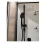 Душевая кабина Frank F412/2L Black 120x80 Б/К