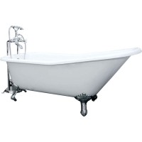 Чугунная ванна Elegansa Schale Chrome 170х75