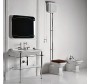 Крышка-сиденье Kerasan Waldorf 418840 орех, с микролифтом, петли хром
